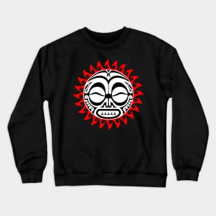 Polynesian sun tattoo Crewneck Sweatshirt